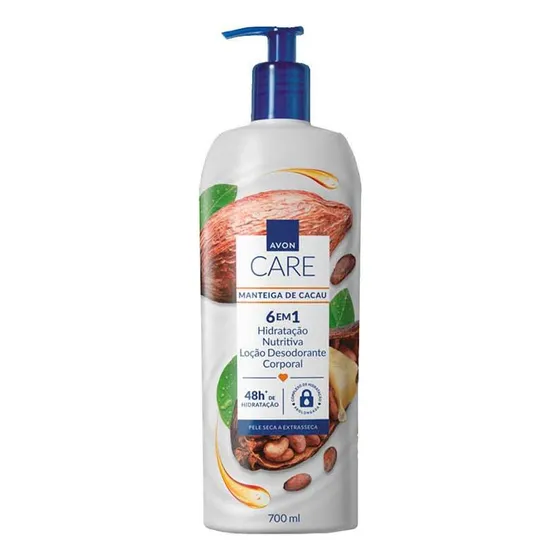 Avon Care Loção Corporal Frutas Tropicais 700ml Fragrância ManteigadeCacau