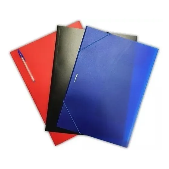 Carpeta Plastica Con Elástico A3