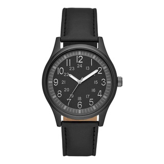 Reloj De Hombre Extensible Tipo Correa En Piel Color Negro Reloj De Hombre Extensible Tipo Correa En Piel Color Negro