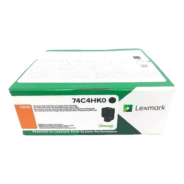 Toner Lexmark 74c4hk0 Negro