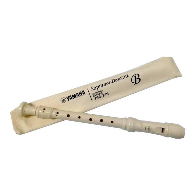 Flauta Doce Yamaha Barroca Yrs-24 C/ Capa Flauta Doce Yamaha Barroca Yrs-24 C/ Capa