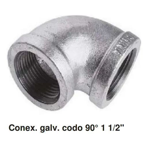 Conexión Galvanizada