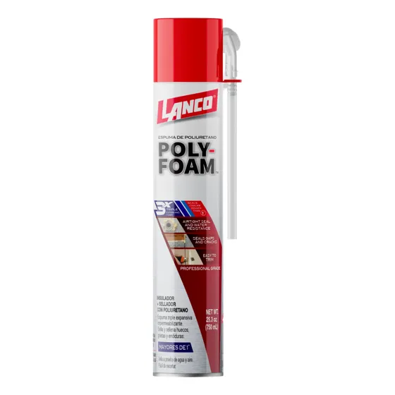 Espuma Poliuretano Expansiva Poly-foam Lanco 750ml