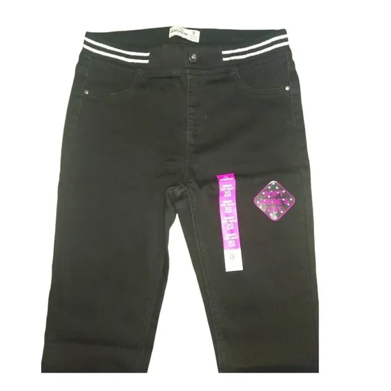 Pantalón Negro Jean Strech Jordache Niña Importado Talla 16