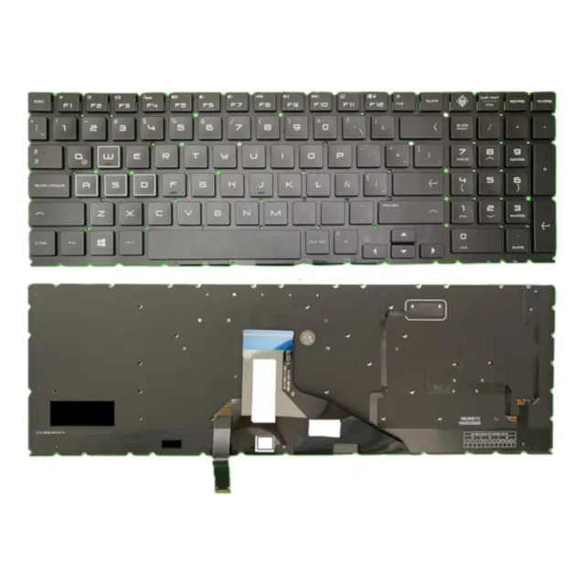 Teclado Para  Omen 15-dc 15-dh 15t-dc 15-dc0003la Rgb