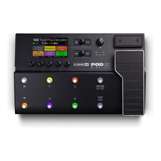 Processador Multiefeitos Line 6 Pod Go Wireless Processador Multiefeitos Line 6 Pod Go Wireless
