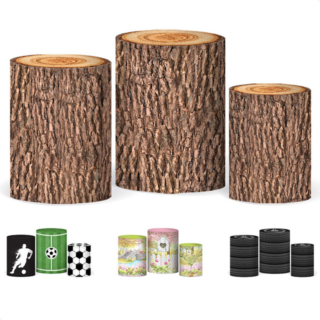 Trio Capa Cilindro 3d Festa Sublimado Veste Fácil C/elástico Trio Capa Cilindro 3d Festa Sublimado Veste Fácil C/elástico