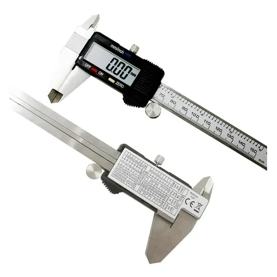 Calibrador Digital Acero Inoxidable Vernier 150mm Pie Rey