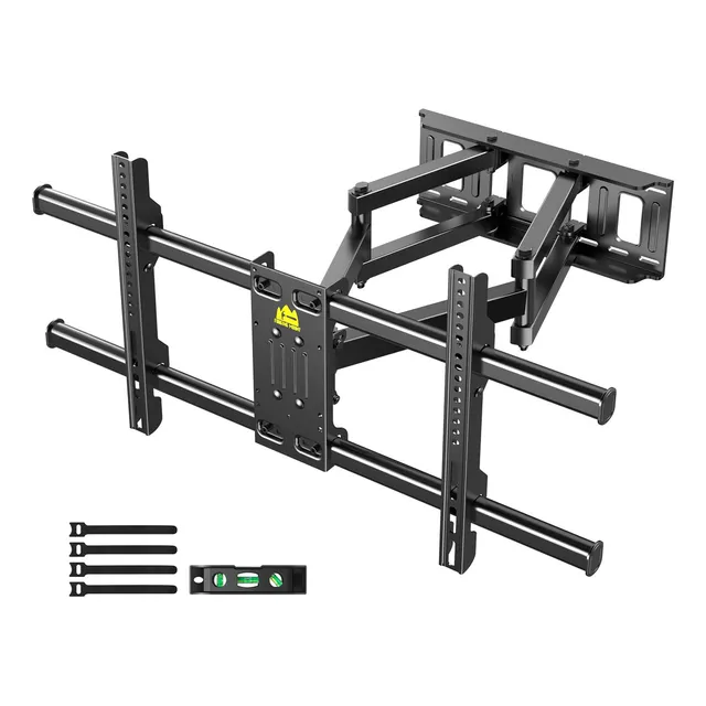 Soporte Tv Pared Con Brazo Largo 505mm Para 42-95 Pulgadas Color Negro