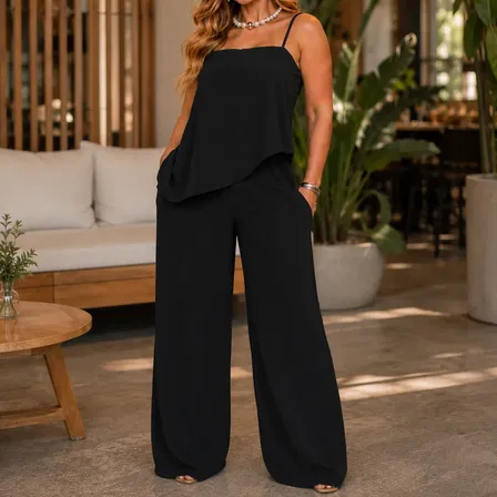 Conjunto Feminino Completo Look Calça E Blusa Clássico