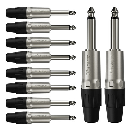 Kit Conector P10 Macho Linha Mono Wc1112 Wireconex 20 Unid Kit Conector P10 Macho Linha Mono Wc1112 Wireconex 20 Unid