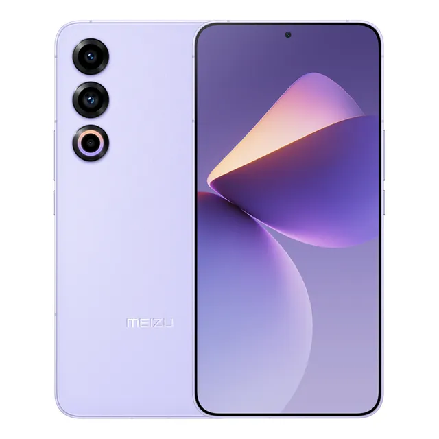 Celular Meizu 21 5g Triple Cámara De 200mp 80w Carga Súper Rápida Pantalla Amoled 120hz 12gb Ram 256gb Rom Dual Sim Púrpura