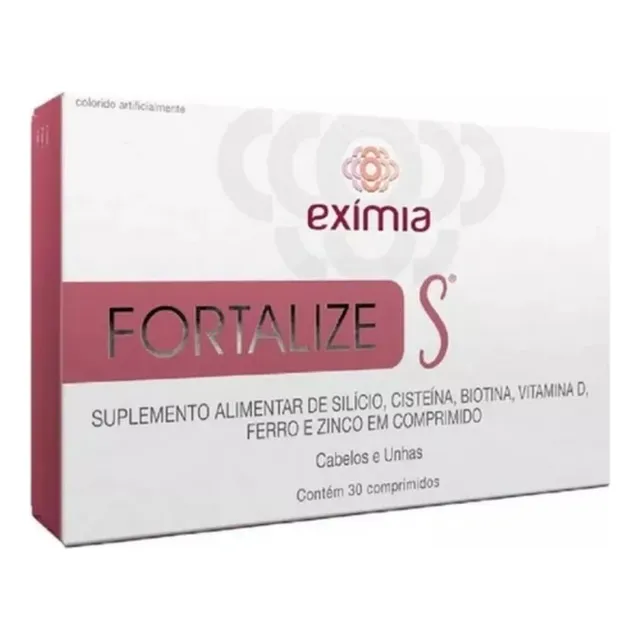 Eximia Fortalize S 30 Comprimidos Cabelos E Unhas