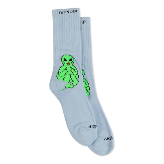 Ripndip ~ Calcetas Lord Alien Socks Light Slate