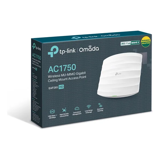 Punto De Acceso Montaje En Techo N Wifi Ac 1750 Eap265 Hd