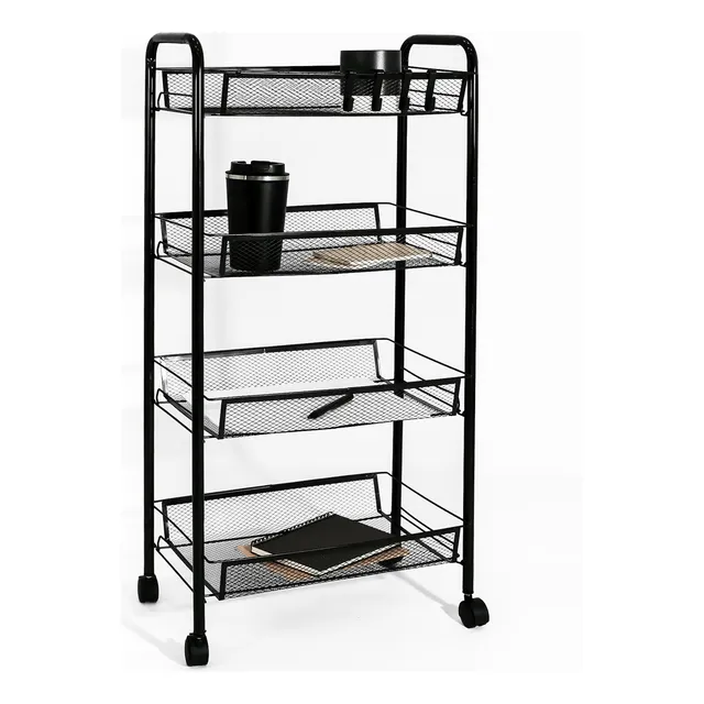 Carrito Organizador Cocina Alacena Multiuso 4 Estante Ruedas