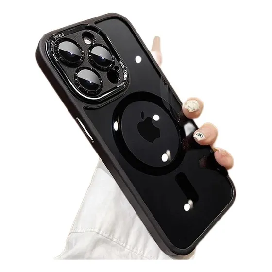 Capa Capinha Anti Impacto Hibrido Magnetica Fume Para iPhone