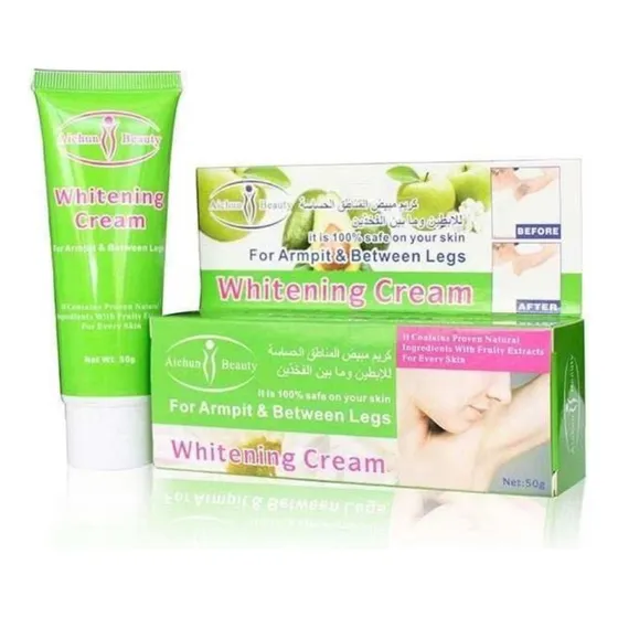 Crema Blanqueadora De Axilas Y Partes Intimas !funciona¡