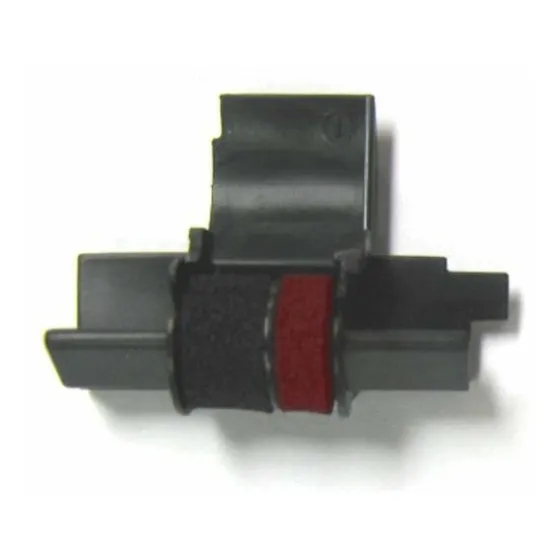 2 Rodillo Tinta Para Calculadora Repuesto Negro Rojo Ir