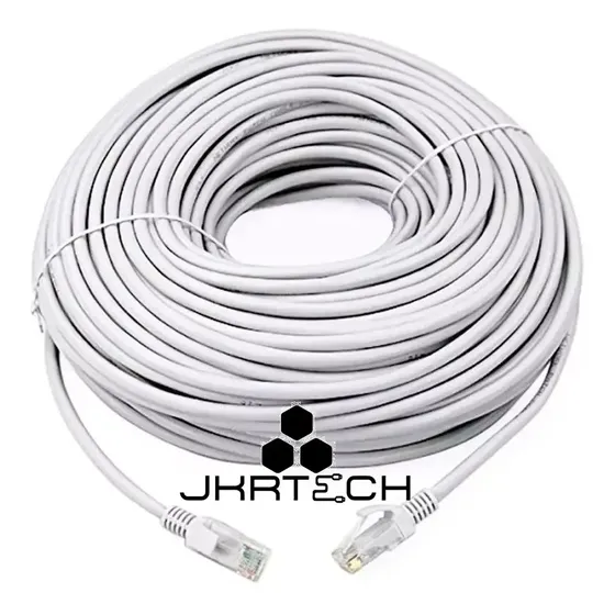 Cable De Red Rj45 Cat6 15 Metros 4par 24awg Ethernet Interior Armado Jkrtech