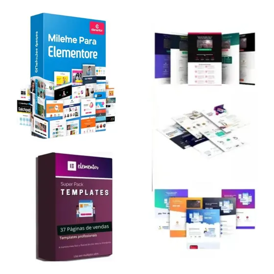 Kit Elementor Com 37 Páginas Prontas E Editáveis