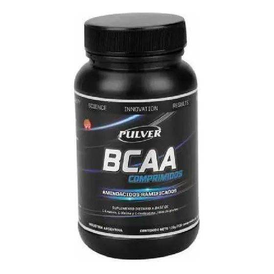 Bcaa 120 Comps Pulver Aminoacidos Ramificados Recuperador Sabor Neutro