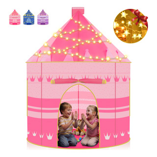 Zelany Tienda Juguete Juego Casa Niñas Plegable Portátil Luz Zelany Tienda Juguete Juego Casa Niñas Plegable Portátil Luz