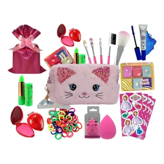 Kit De Maquiagem Infantil Com Bolsinha Presente Menina Kit De Maquiagem Infantil Com Bolsinha Presente Menina