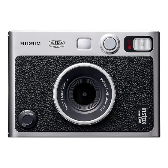 Câmera Instantânea Híbrida Fujifilm Instax Mini Evo Env Rapi Cor Preto