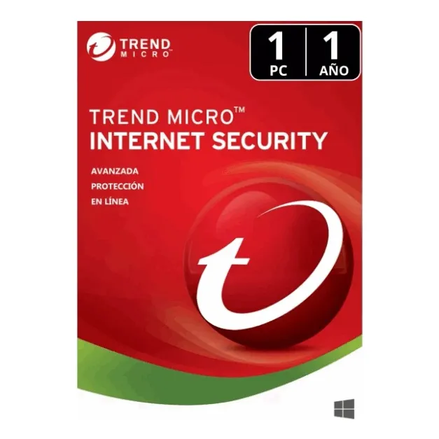 Trend Micro® Internet Security 1 Pc  1 Año