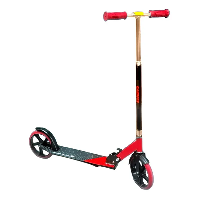 Monopatin Infantil Con 2 Ruedas Reforzadas Seguridad Randers Color Rojo Rojo