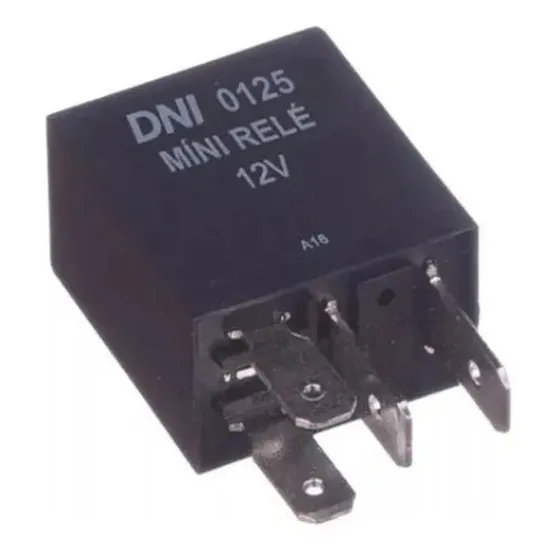 Rele Mini Auxiliar Fiat/GM/VW BombaC/Vidro/Farol 12V - DNI0125