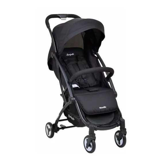 Carrinho De Bebê Hoodie Burigotto Black