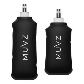 Muvz Botella Para Correr Plegable Soft Flask Válvula Mordida Pack 350ml Y 500ml Muvz Botella Para Correr Plegable Soft Flask Válvula Mordida Pack 350ml Y 500ml