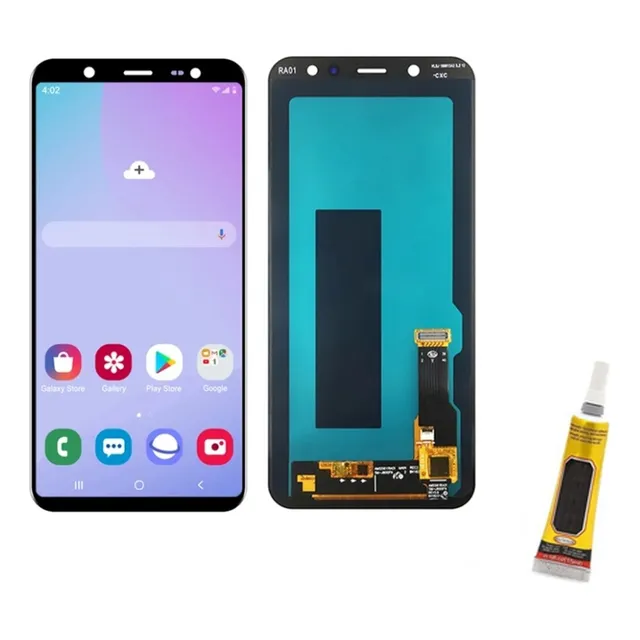 Tela Touch Frontal Lcd Compatível J8 J800 J810 + Cola 