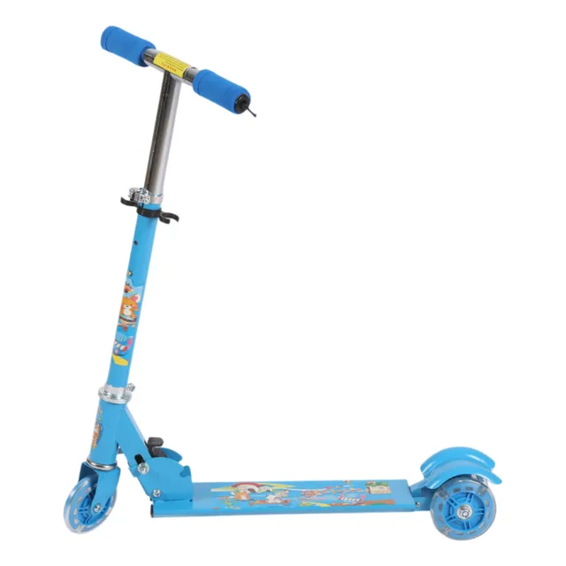 Monopatín Randers Kids Infantil Plegable Celeste