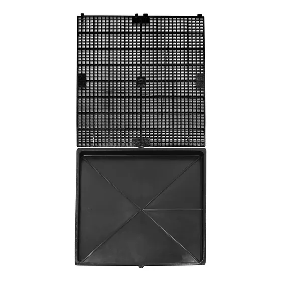 Bandeja Canil Gaiola Duplo 2 Lugares 60,0x56,5x2,0 Cm