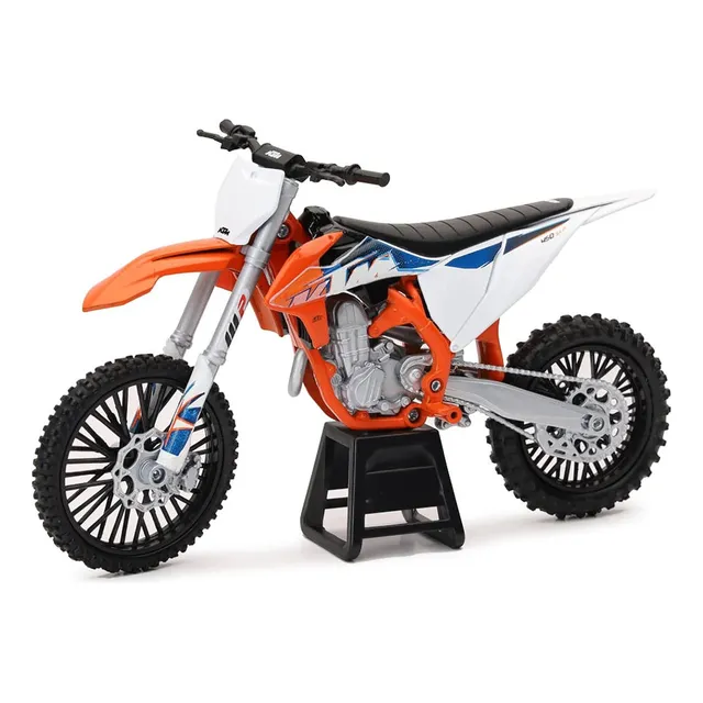 Moto  Ktm 450 Escala 1/12 Sx-f New Ray Metal