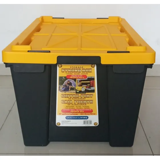 Contenedor  De Almacenamiento 27 Galones ( 104 Litros) 