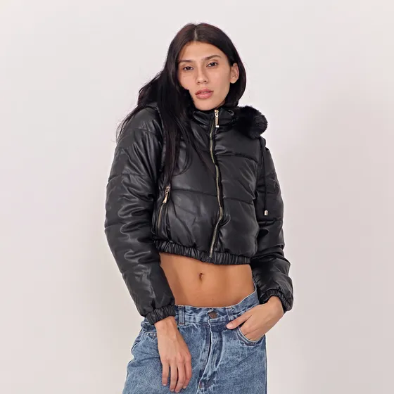 Campera Dama Con Chaleco