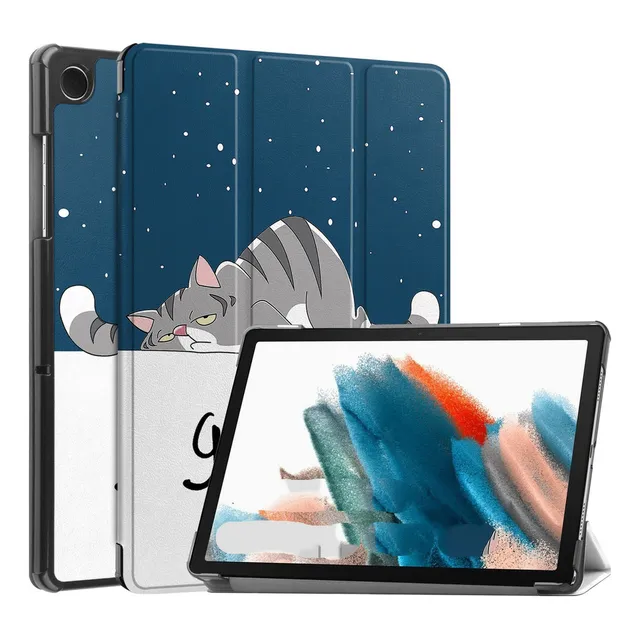 Funda Tablet Para Samsung Galaxy Tab A9 Plus Gato Dormilón