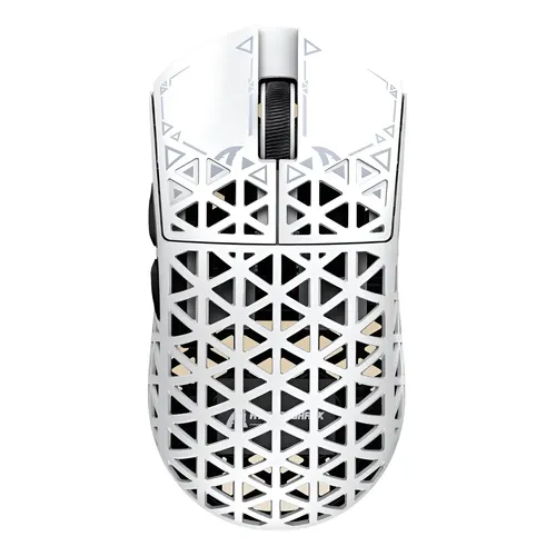 Mouse Gamer Sem Fio Wlmouse Beast X 8k Pro Magnesium Branco