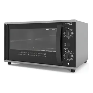 Forno De Banca Elétrico Top48 Fogatti 48 Litros Black 220v 220v Pret