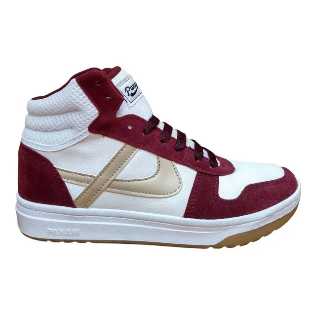 Tenis Panam Urbano Bota Vino 010731