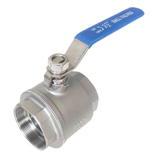 Válvula Esfera - Bola 2.5 Acero Inoxidable 304 Roscada Llave Válvula Esfera - Bola 2.5 Acero Inoxidable 304 Roscada Llave