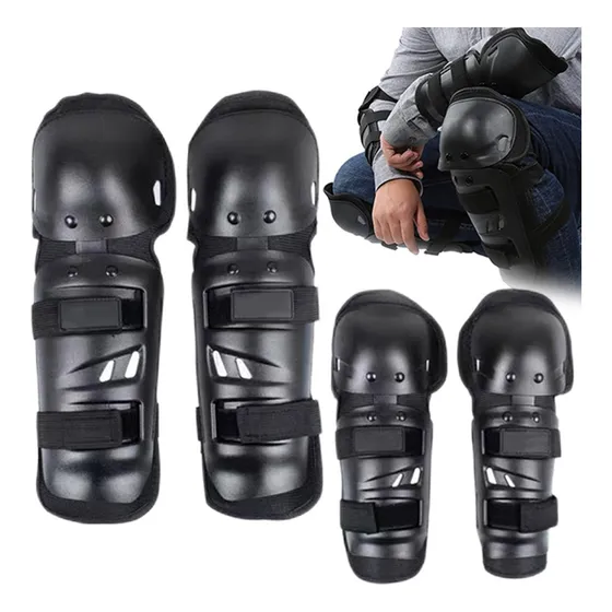 Rodilleras Coderas Motociclista Y Bicicletas Protección 4 Pz