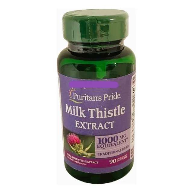 Milk Thistle Extract 1000mg - 90soft Gels Puritan's Pride