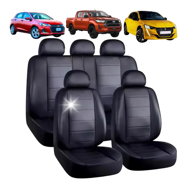 Fundas Cubreasiento Para Autos Universales Eco Cuero Cuerina