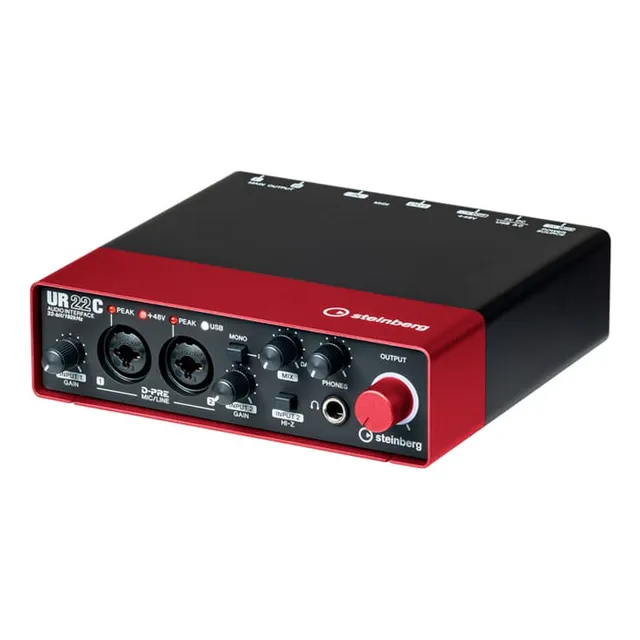 Placa De Audio Yamaha Steinberg Ur22crd Usb 3.0 32 Bits/192