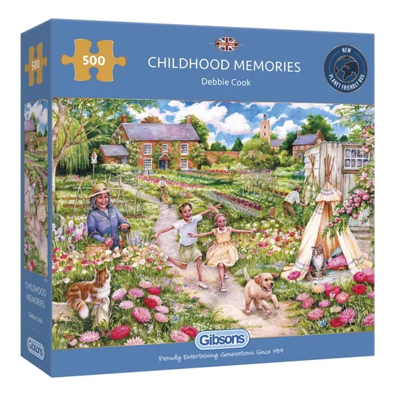Rompecabezas Gibsons Memorias De La Infancia 500 Piezas